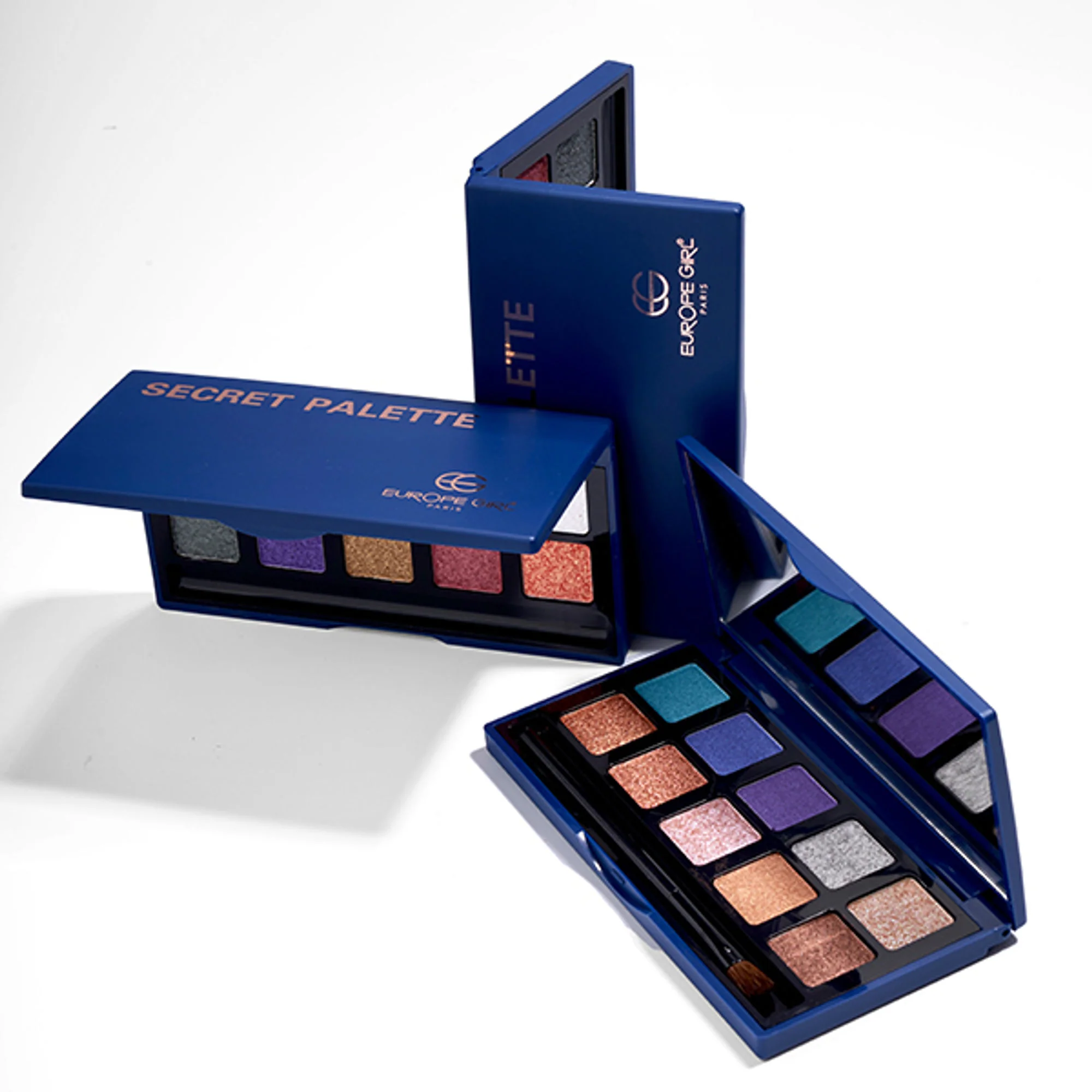 Europe Girl 10 Colour Eyeshadow Secret Palette - Rose Petal - Image 4