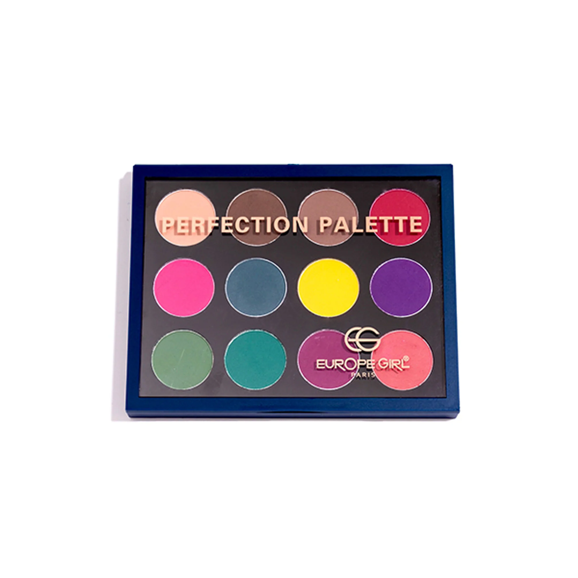 Europe Girl 12 Colour Eyeshadow Perfection Palette - Candy - Image 3