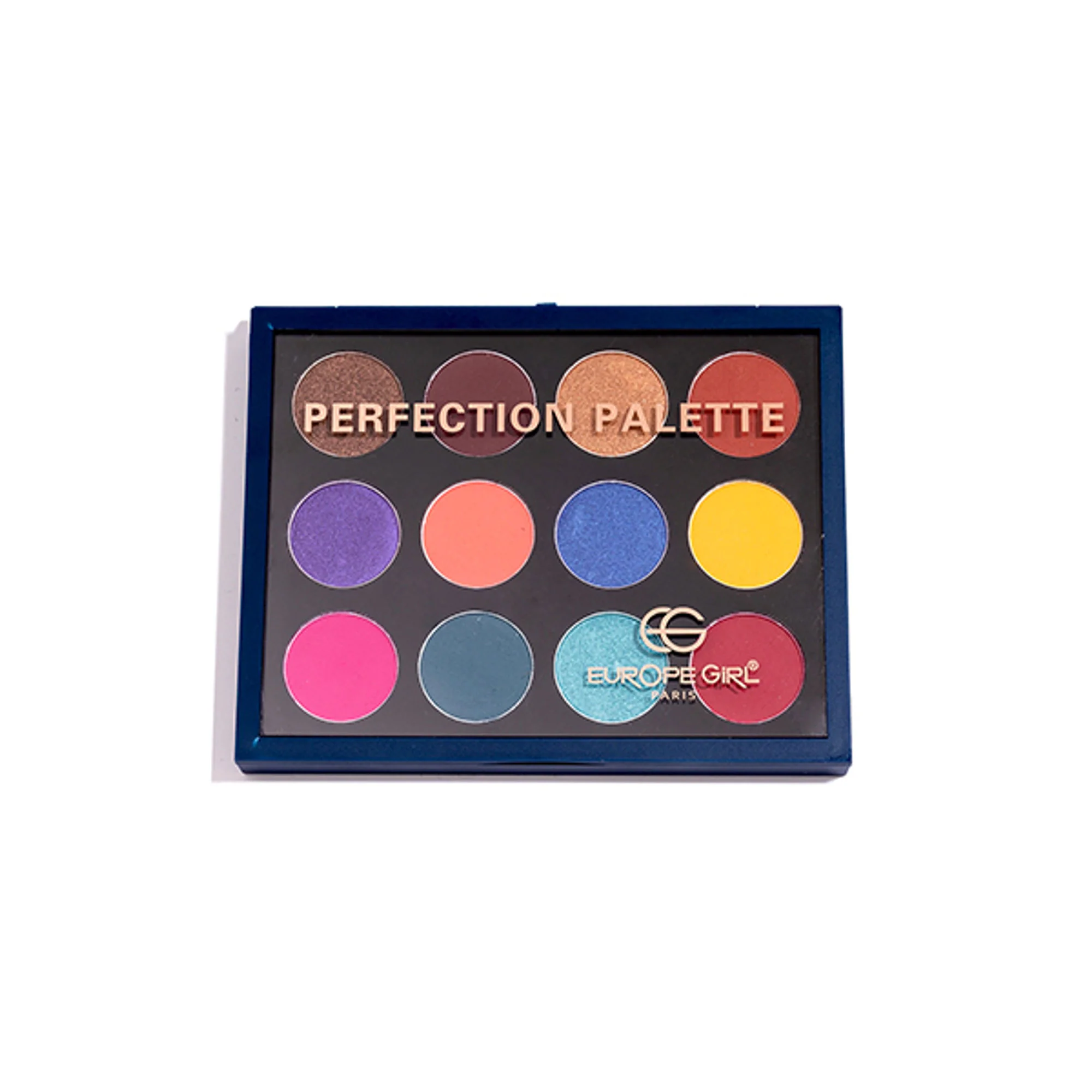 Europe Girl 12 Colour Eyeshadow Perfection Palette - Gems - Image 3