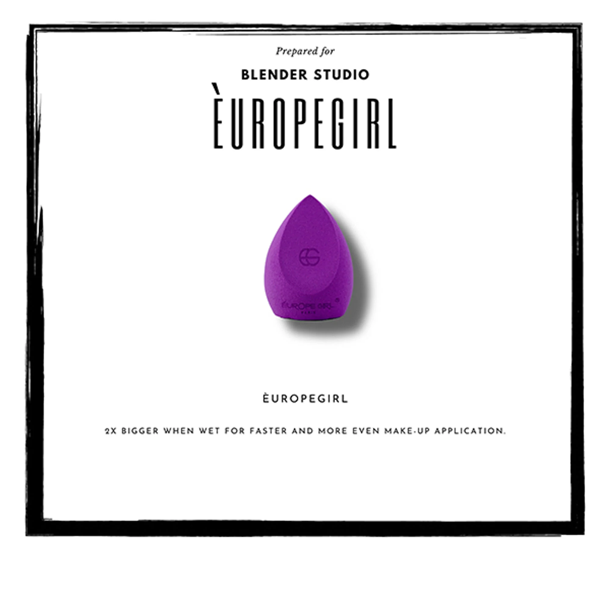 Europe Girl Blender - Purple With Frame - Image 3