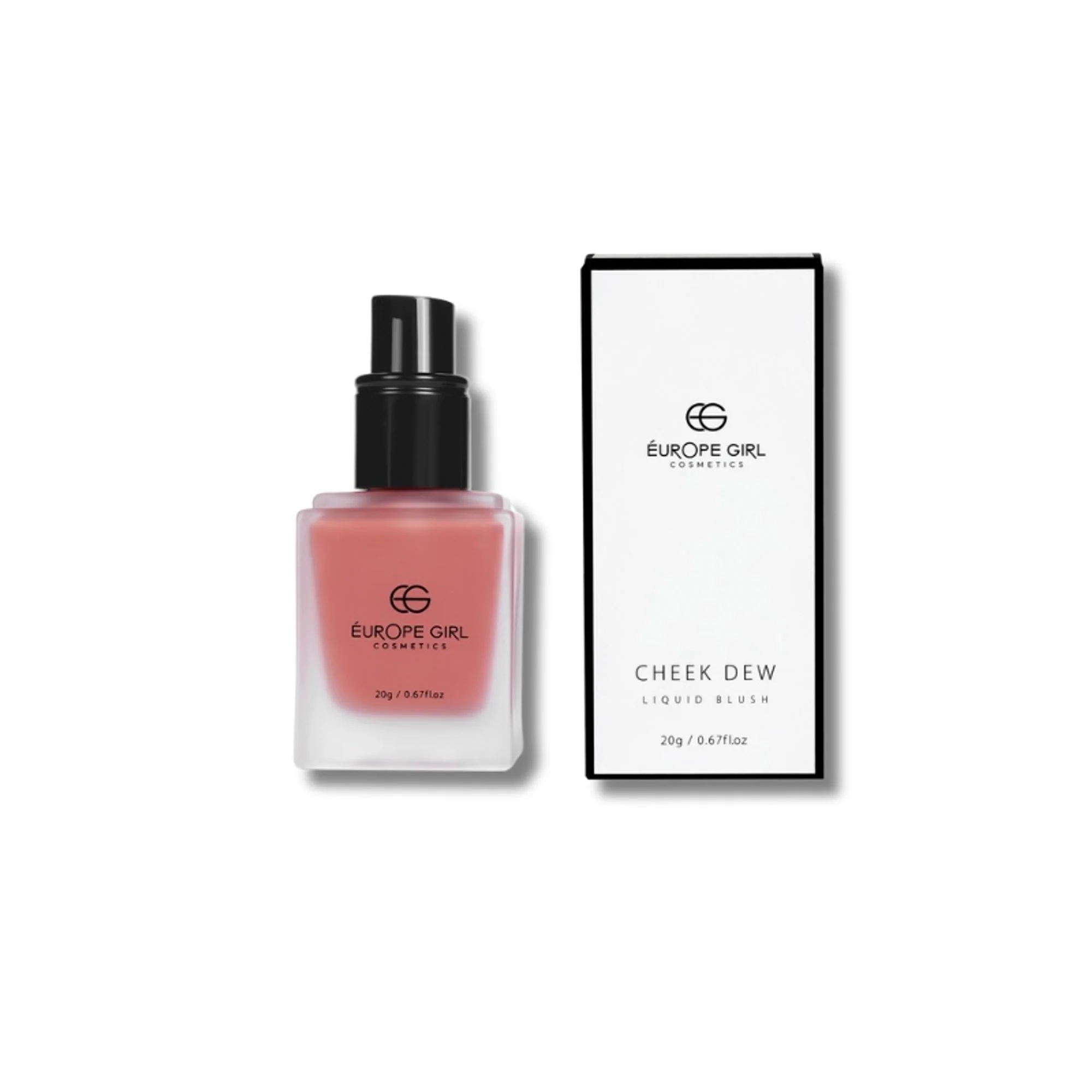 Europe Girl Cheek Dew Liquid Blush - EG-01 Velvet Rose - Image 2