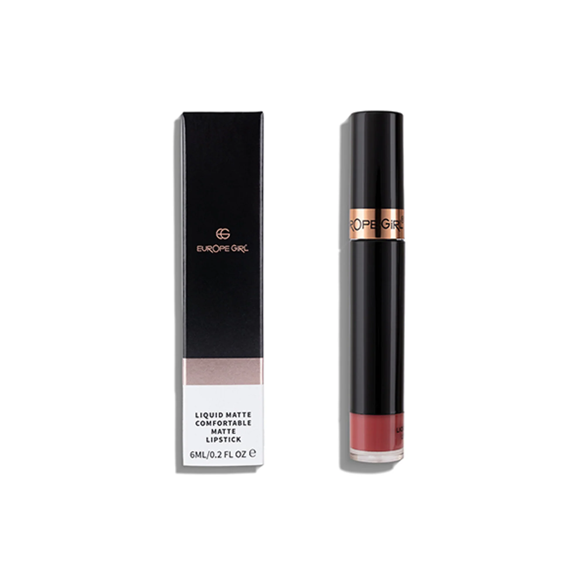 Europe Girl Comfortable Matte Liquid Lipstick - 07 Victoria - Image 2
