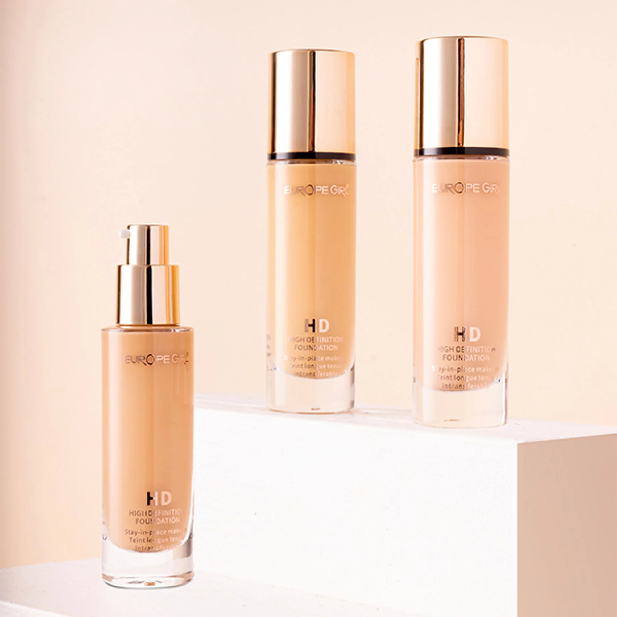 Europe Girl HD- High Coverage Foundation - 05 Light - Image 6
