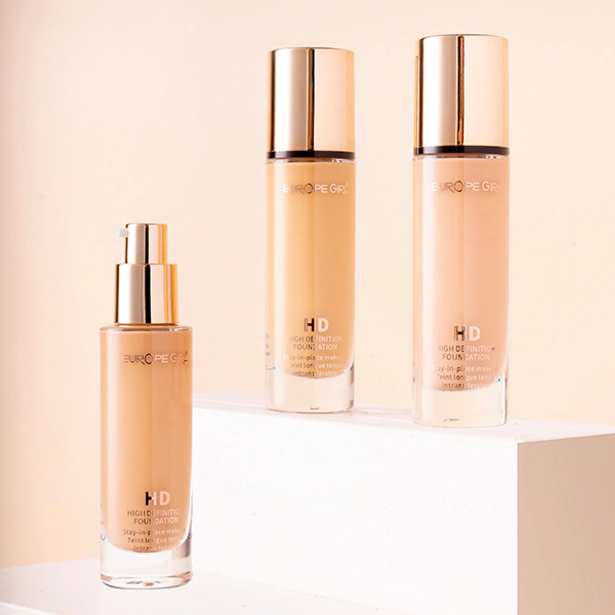 Europe Girl HD- High Coverage Foundation - 15 Light - Image 7