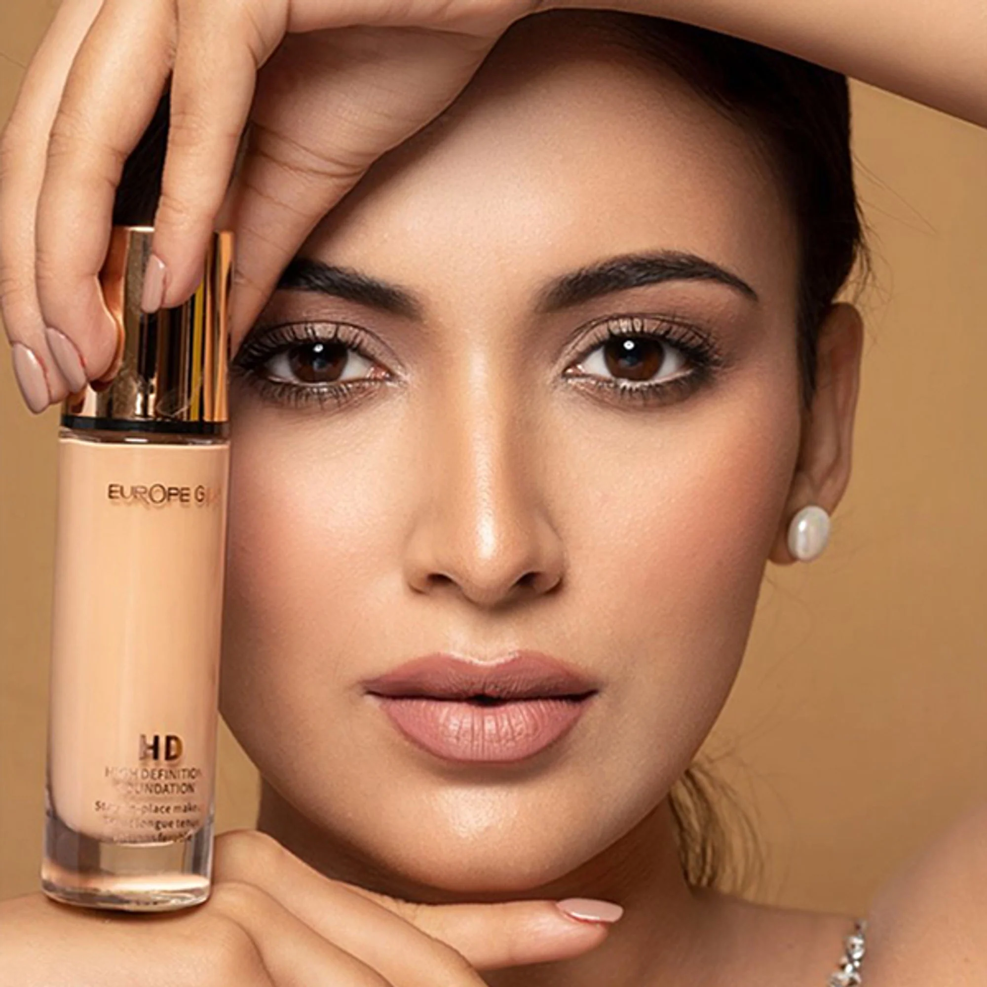 Europe Girl HD- High Coverage Foundation - 20 Light - Image 3
