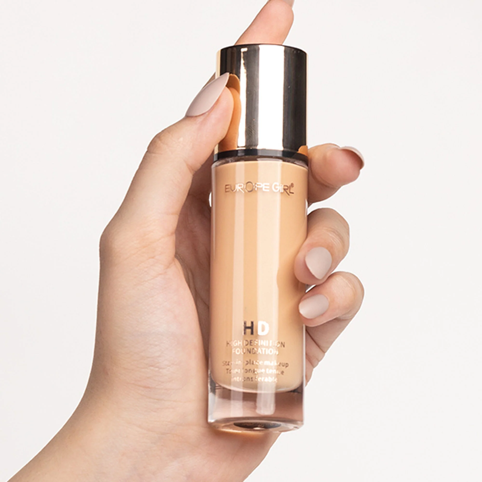 Europe Girl HD- High Coverage Foundation - 55 Medium - Image 7
