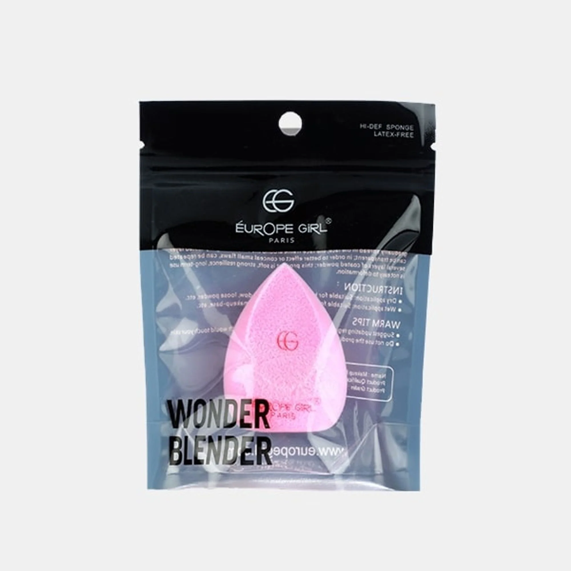 Europe Girl Micro Fiber Velvet Blender - Pink - Image 2