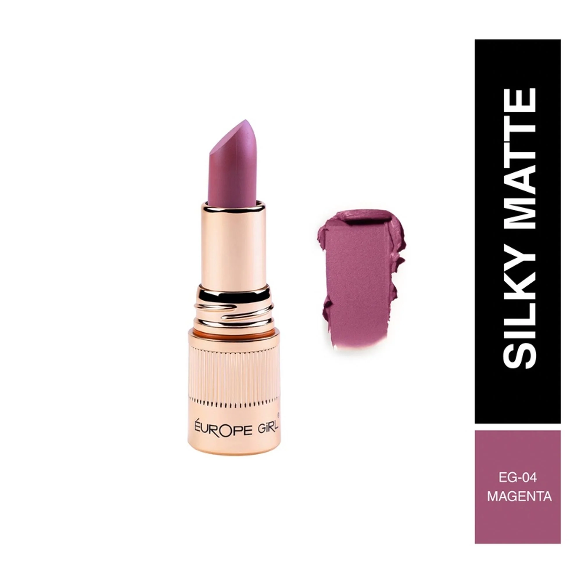 Europe Girl Silky Matte Lipstick - EG-04 Magenta