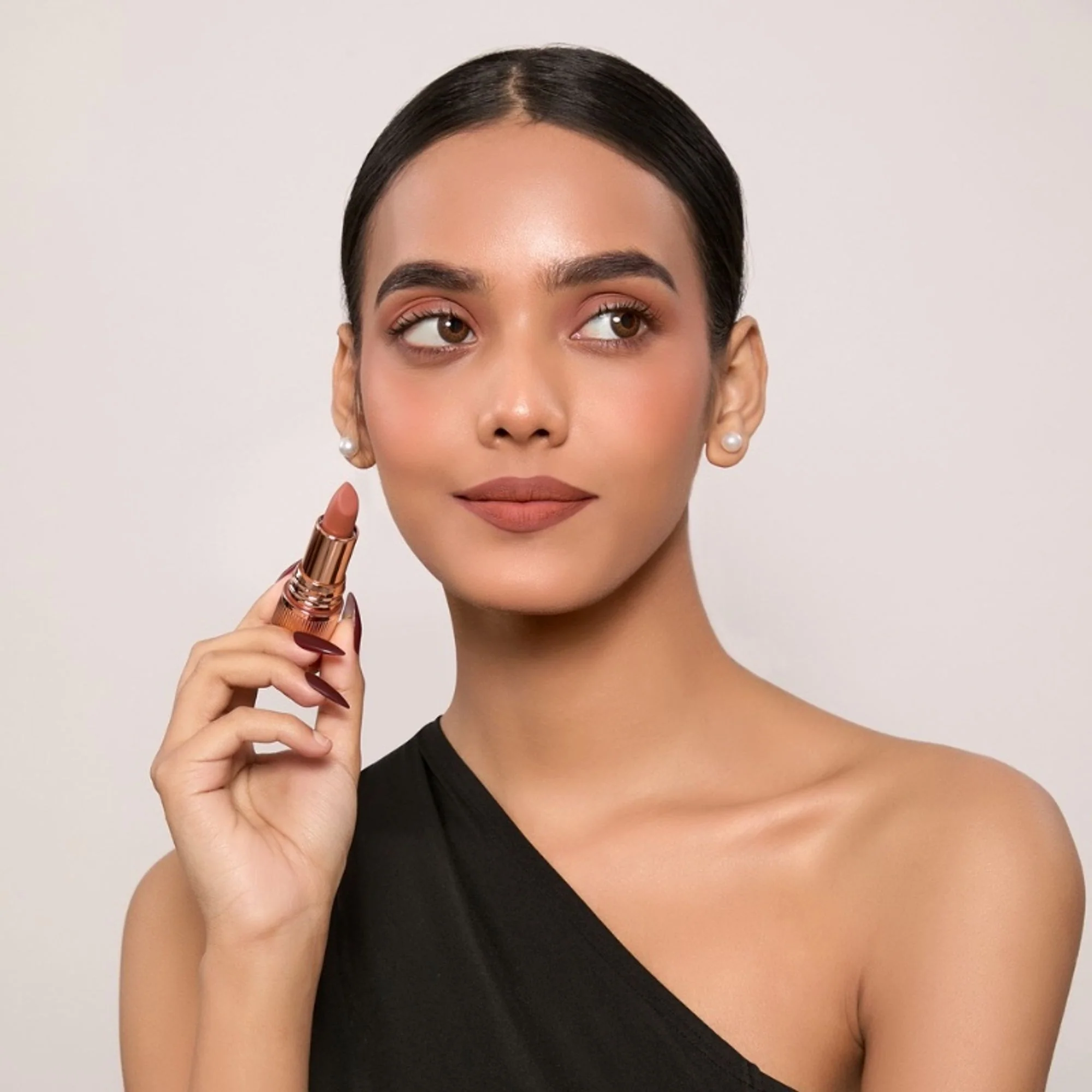 Europe Girl Silky Matte Lipstick - EG-07 Pumpkin Spice - Image 3