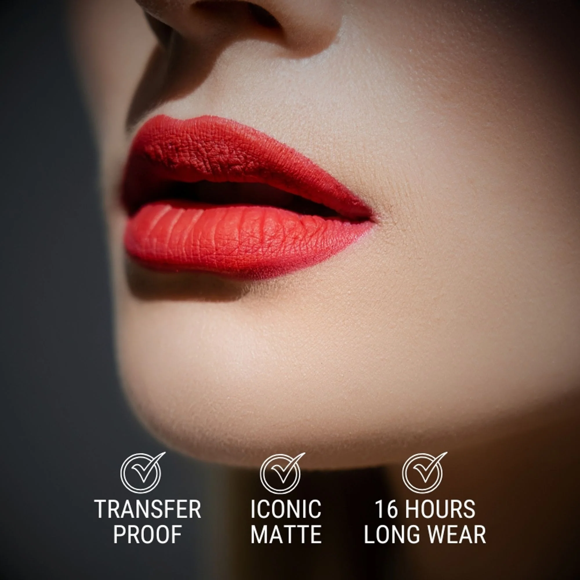 Europe Girl Silky Matte Lipstick - EG-08 Flame - Image 7