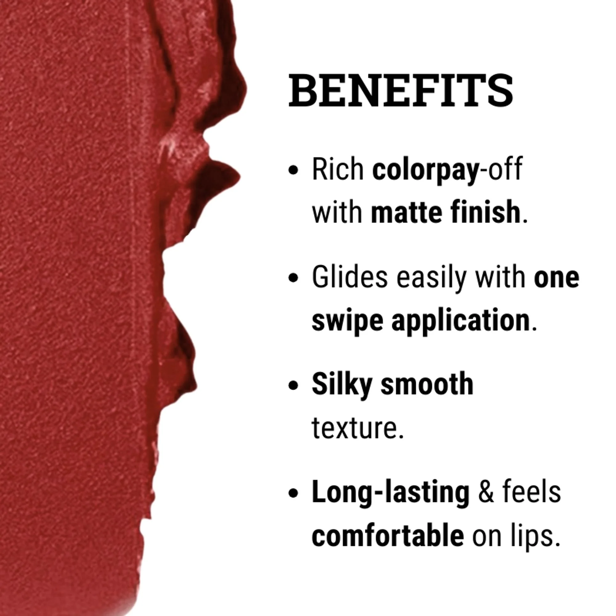 Europe Girl Silky Matte Lipstick - EG-12 Truffle - Image 4