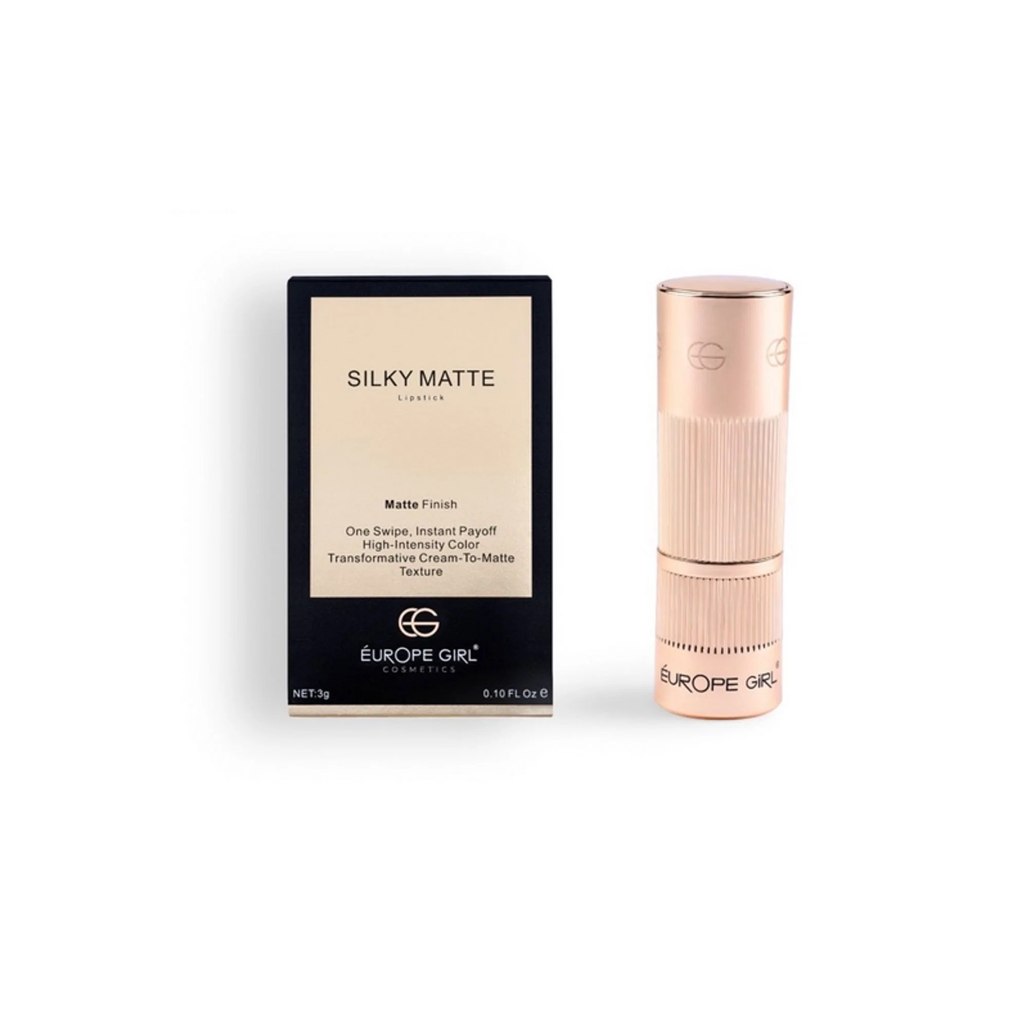 Europe Girl Silky Matte Lipstick - EG-14 Blush - Image 10