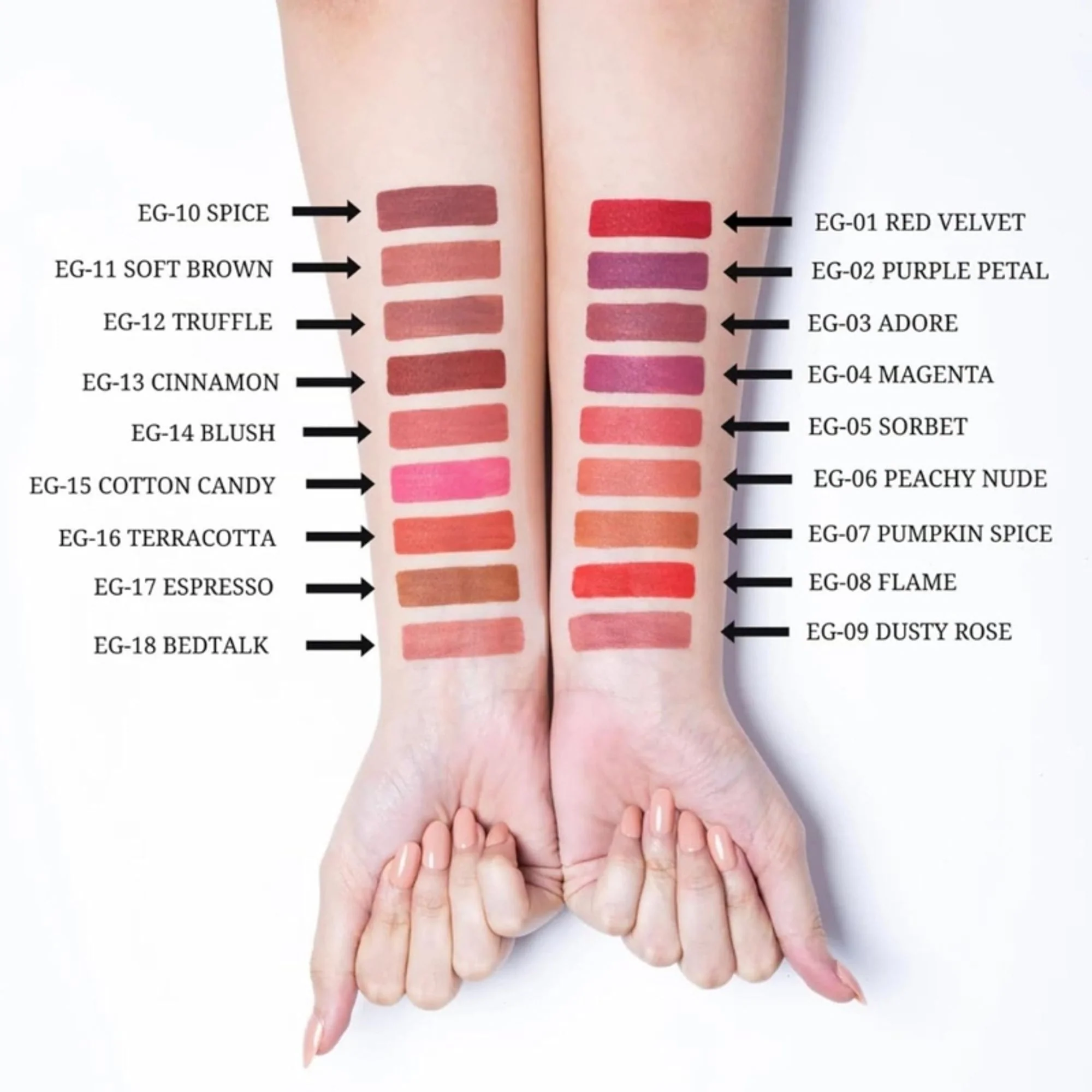 Europe Girl Silky Matte Lipstick - EG-14 Blush - Image 8