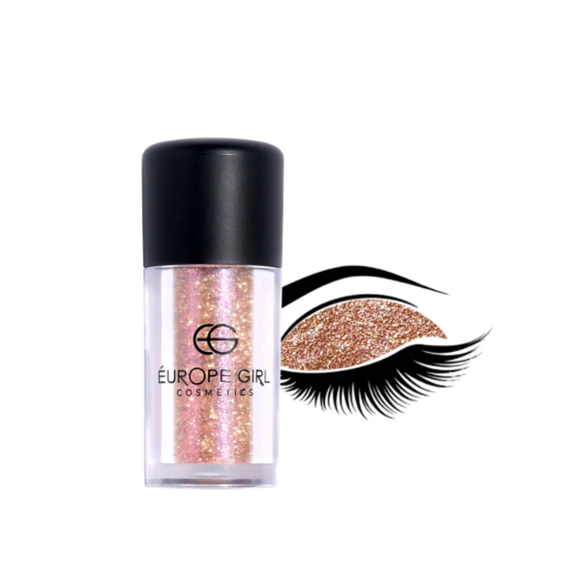 Europe Girl Single Diamond Pigment Glitter Glass - G12 Opulence - Image 2