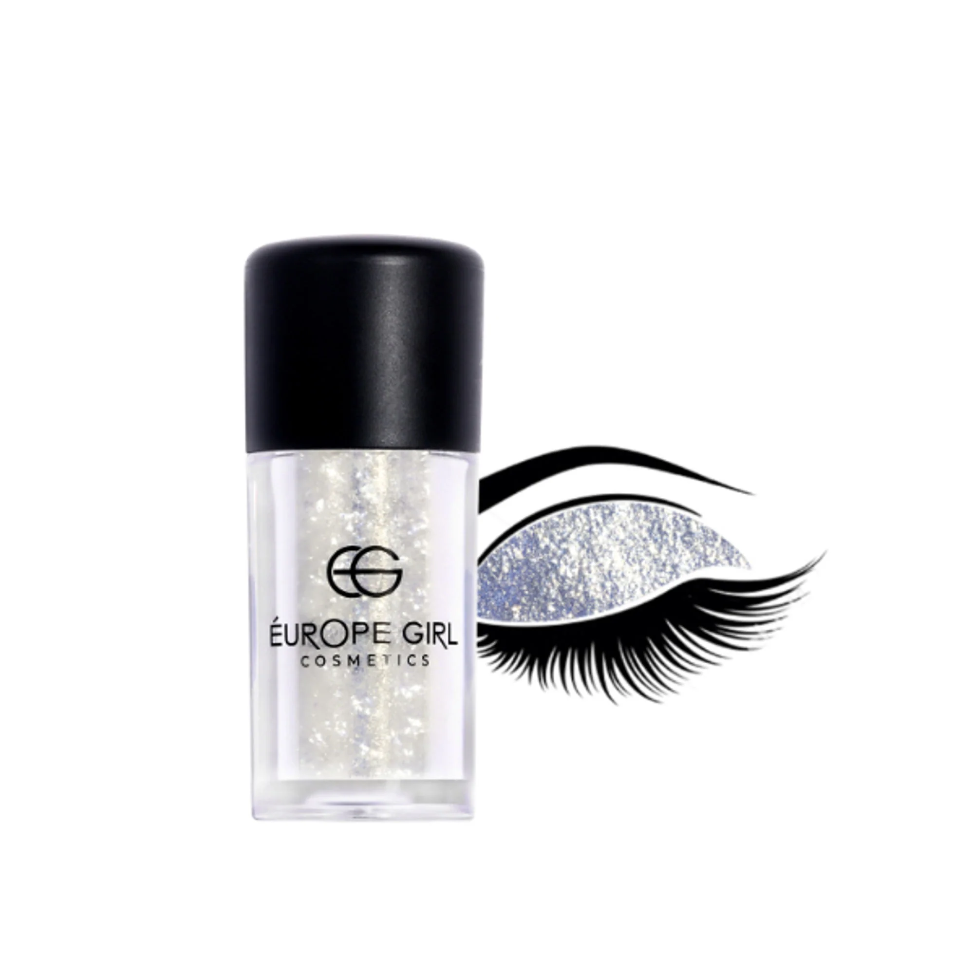 Europe Girl Single Diamond Pigment Glitter Glass - G6 Luster - Image 2