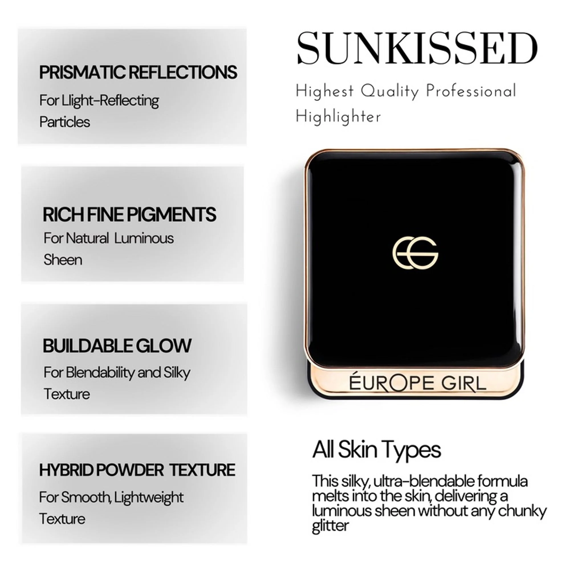 Europe Girl Sun-Kissed Highlighter - EG-02 Be Star - Image 4