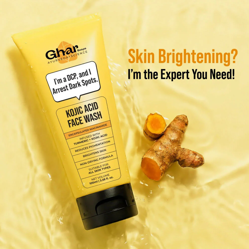 Ghar Soaps Kojic Acid & Turmeric Face Wash - Image 6