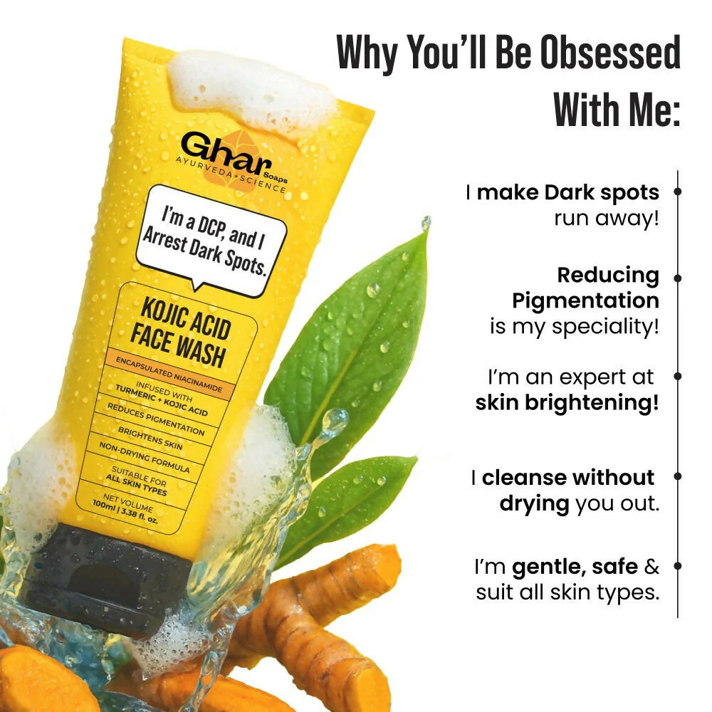 Ghar Soaps Kojic Acid & Turmeric Face Wash - Image 7