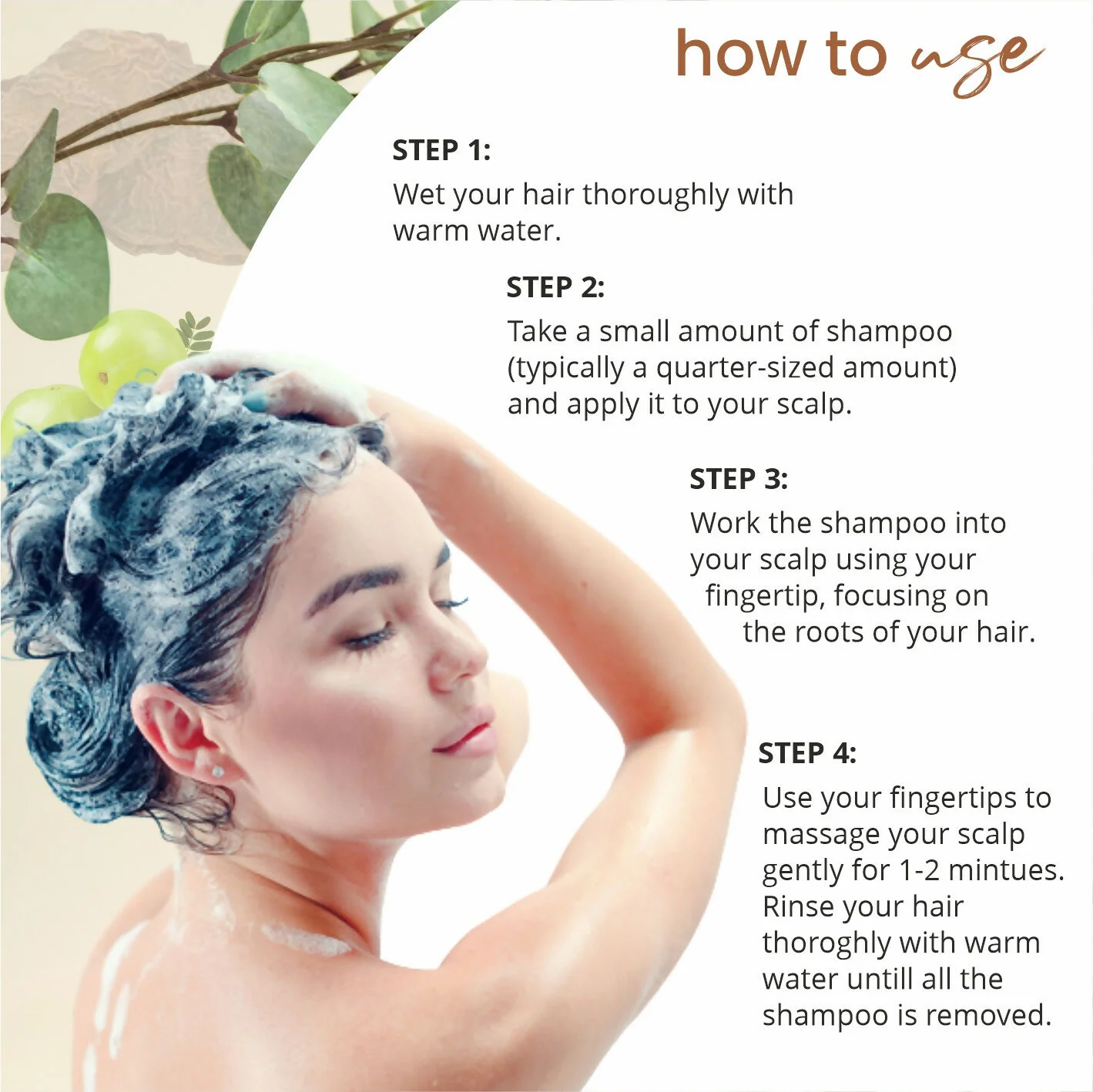 Globus Naturals Amla Reetha Shikakai Shampoo - Image 6