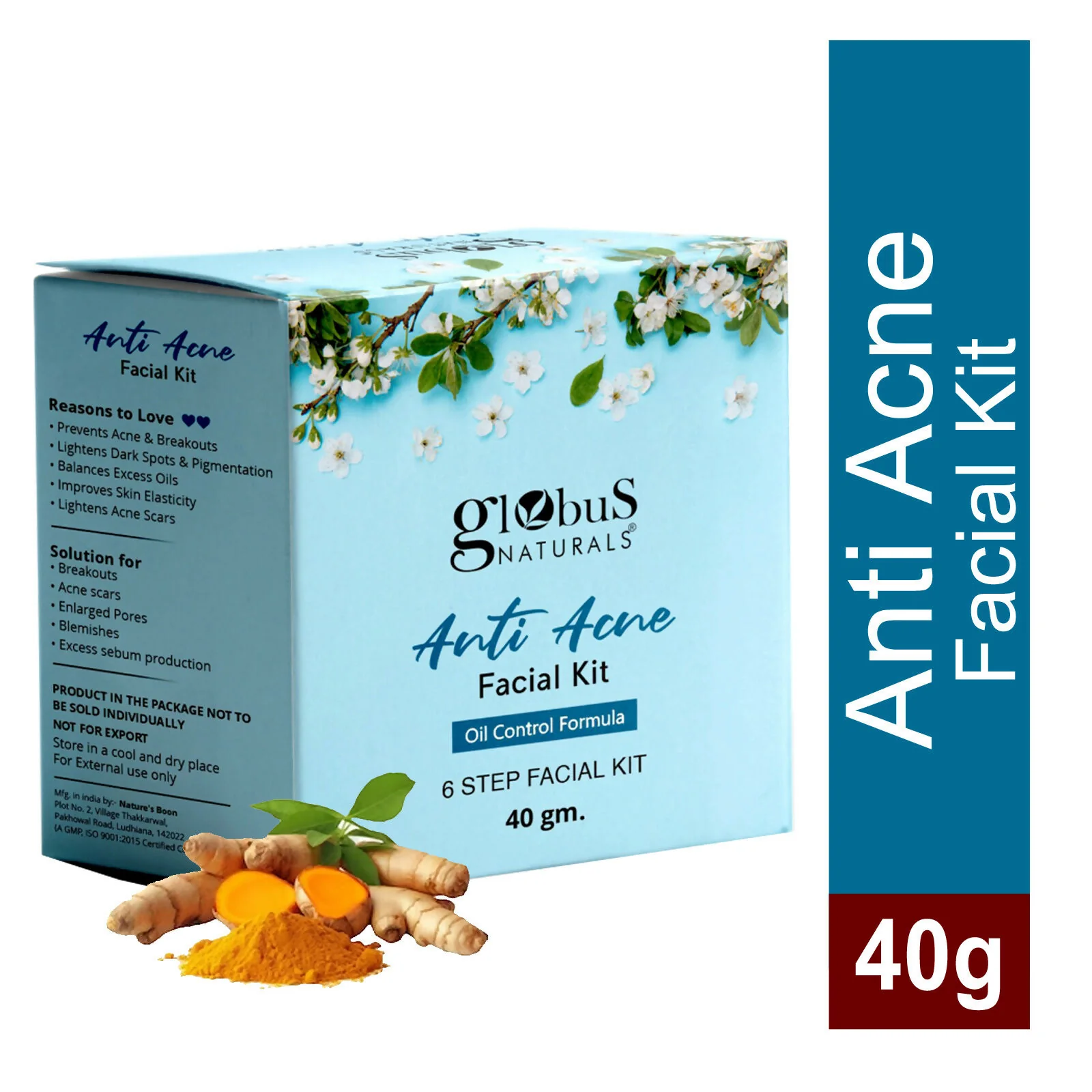 Globus Naturals Anti Acne 6 Step Facial Kit - Image 3
