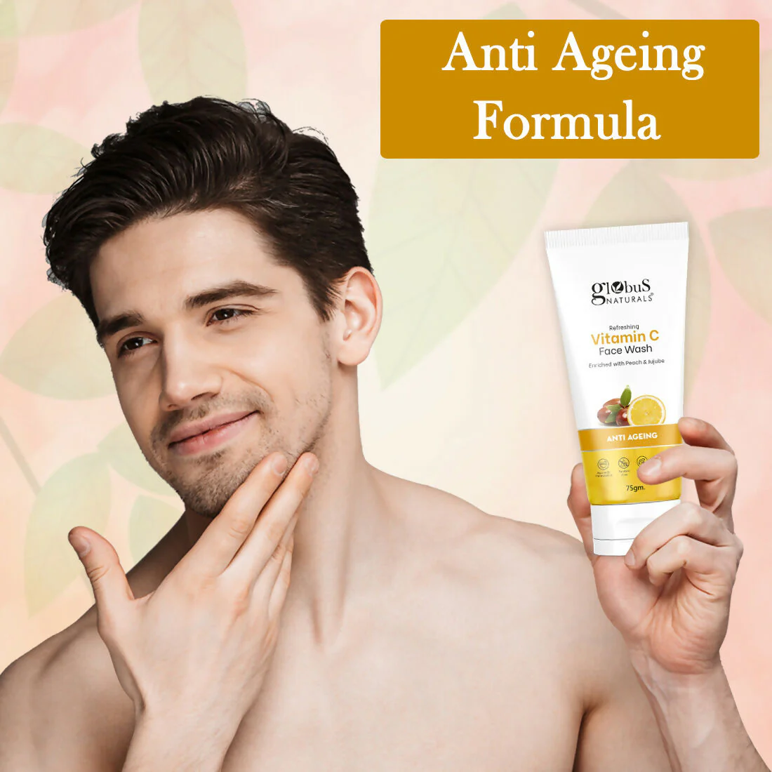 Globus Naturals Anti Ageing Globus Naturals Anti-Ageing Skin Brightening Vitamin C Face Wash - Image 5