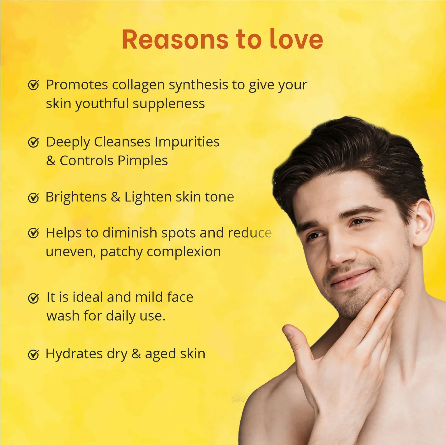 Globus Naturals Anti Ageing Globus Naturals Anti-Ageing Skin Brightening Vitamin C Face Wash - Image 7