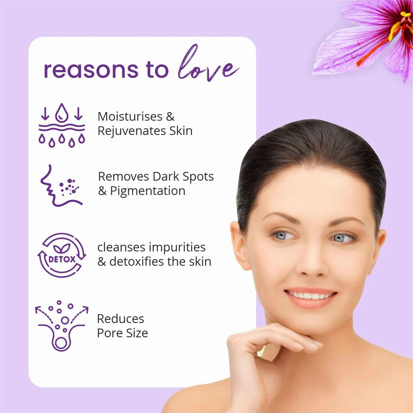 Globus Naturals Ayurvedic Kumkumadi Skin Lightening Face Pack, Suitable For All Skin Types - Image 3