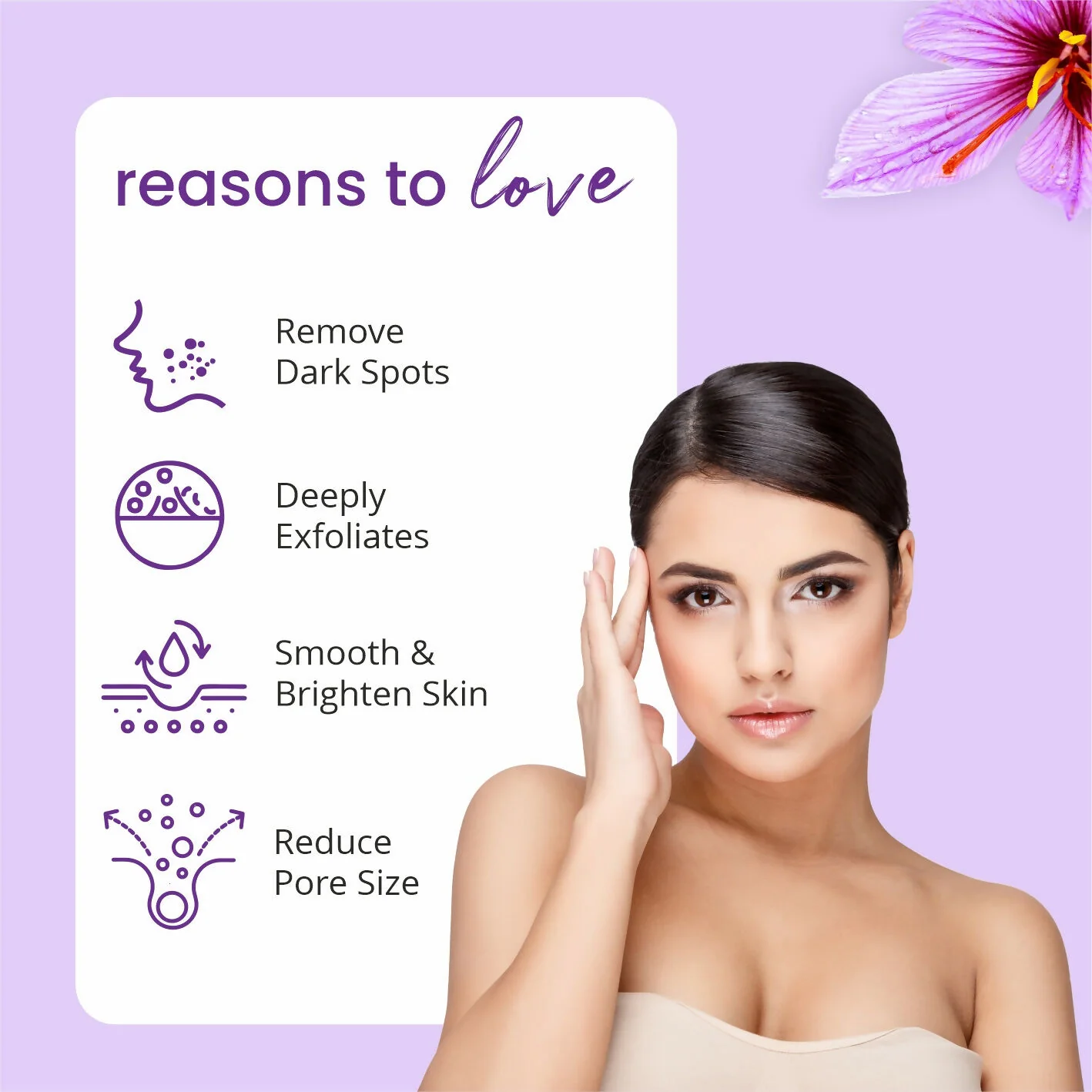 Globus Naturals Ayurvedic Kumkumadi Skin Lightening Face Scrub - Image 3