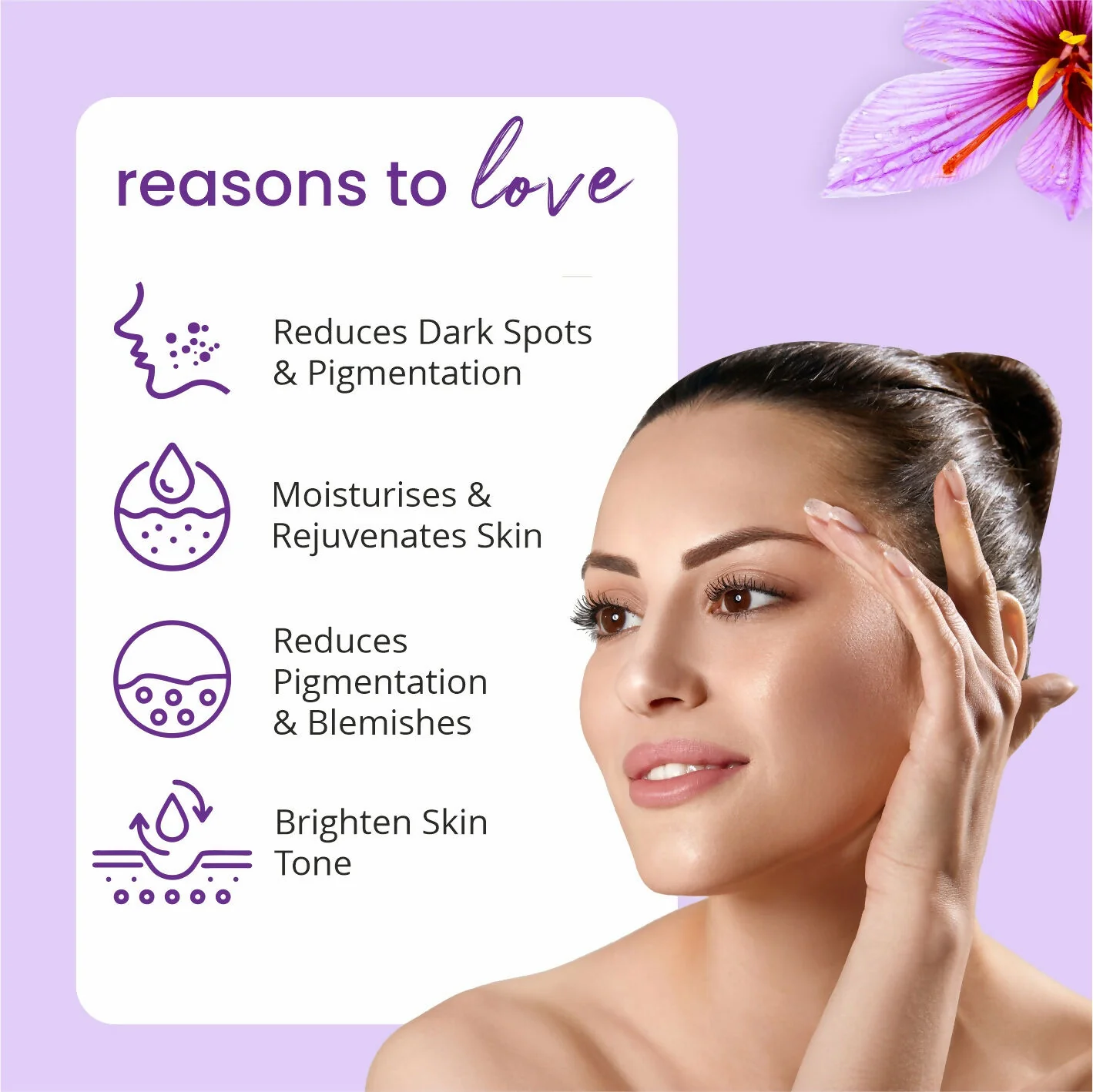 Globus Naturals Ayurvedic Kumkumadi Skin Lightening Face Serum - Image 4