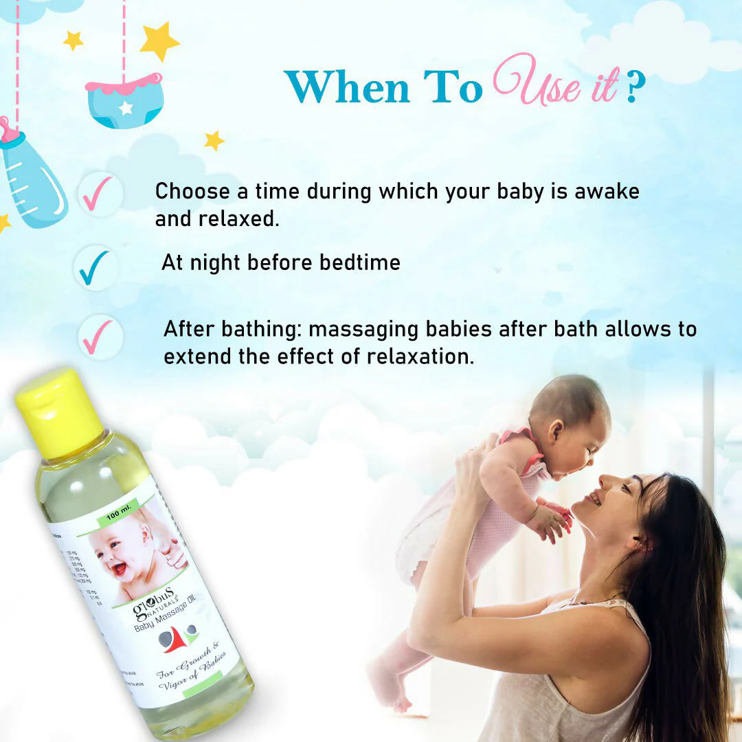Globus Naturals Baby Massage Oil - Image 6