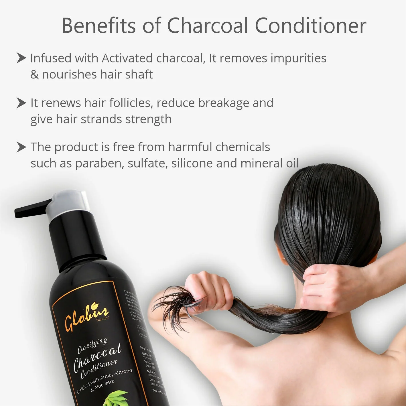 Globus Naturals Charcoal Conditioner - Image 5