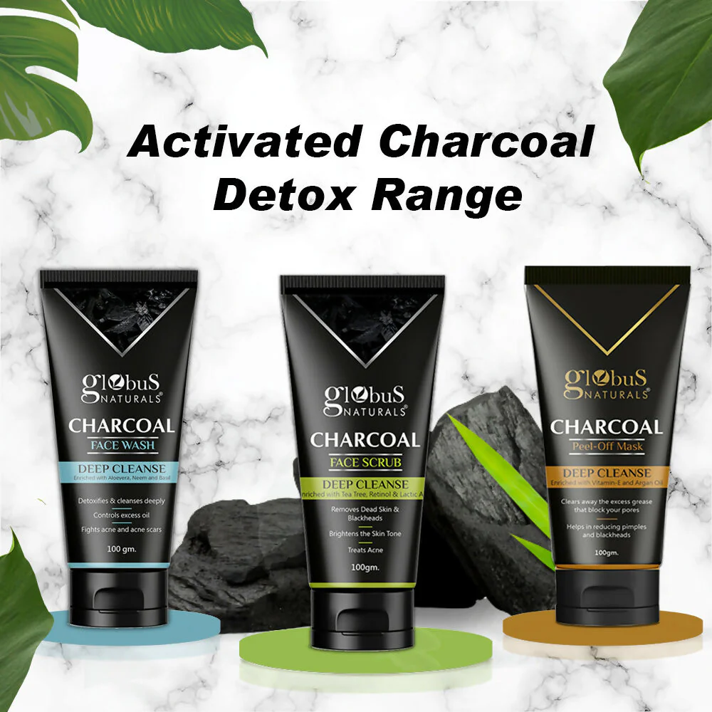 Globus Naturals Charcoal Face Wash - Image 6