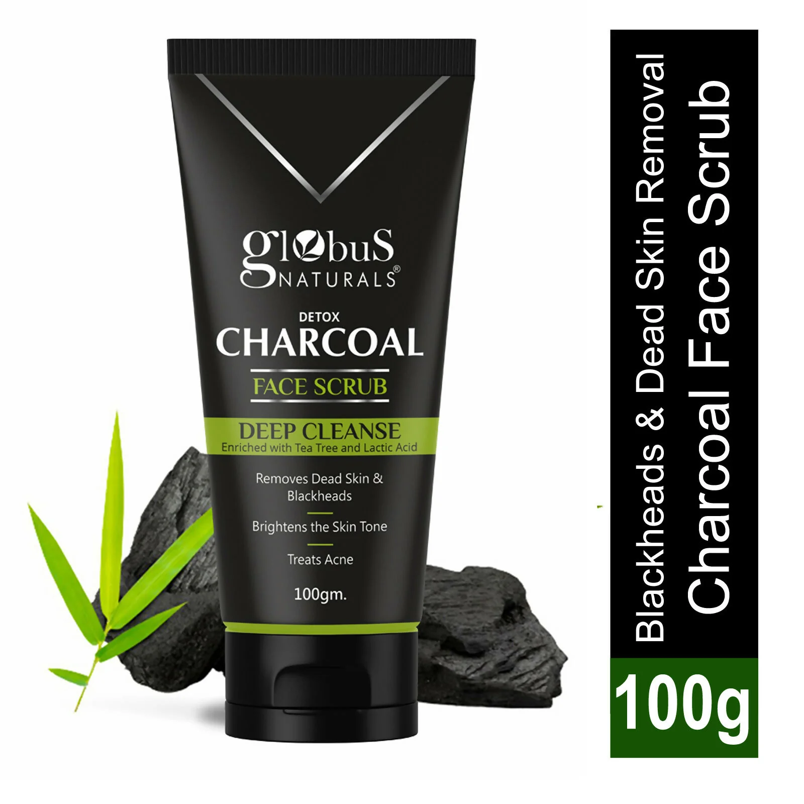 Globus Naturals Charcoal Scrub - Image 3