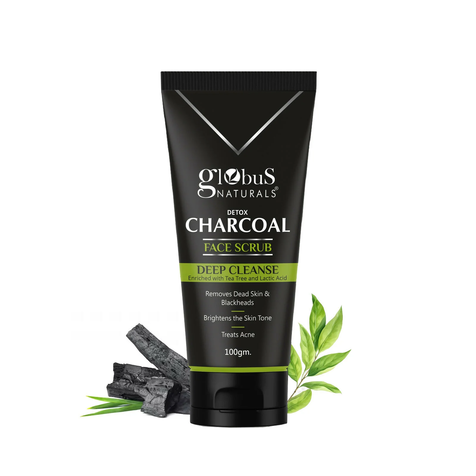 Globus Naturals Charcoal Scrub - Image 4