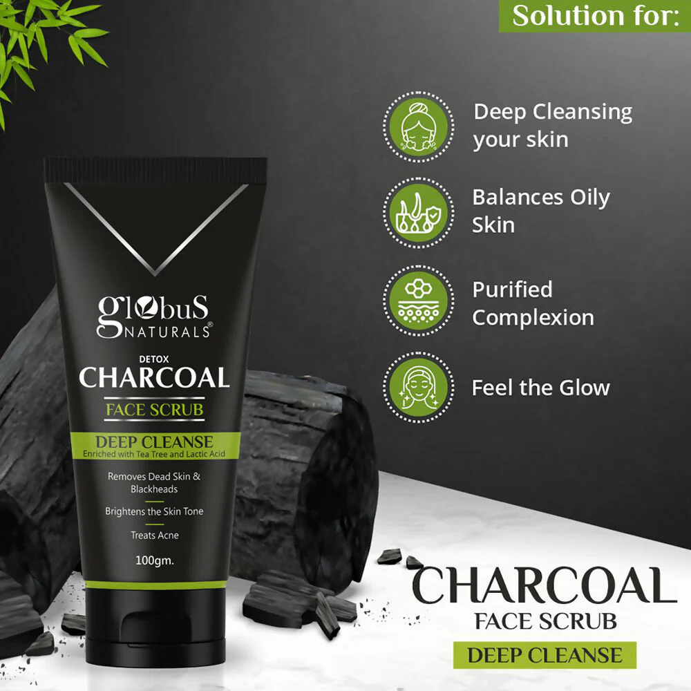 Globus Naturals Charcoal Scrub - Image 6