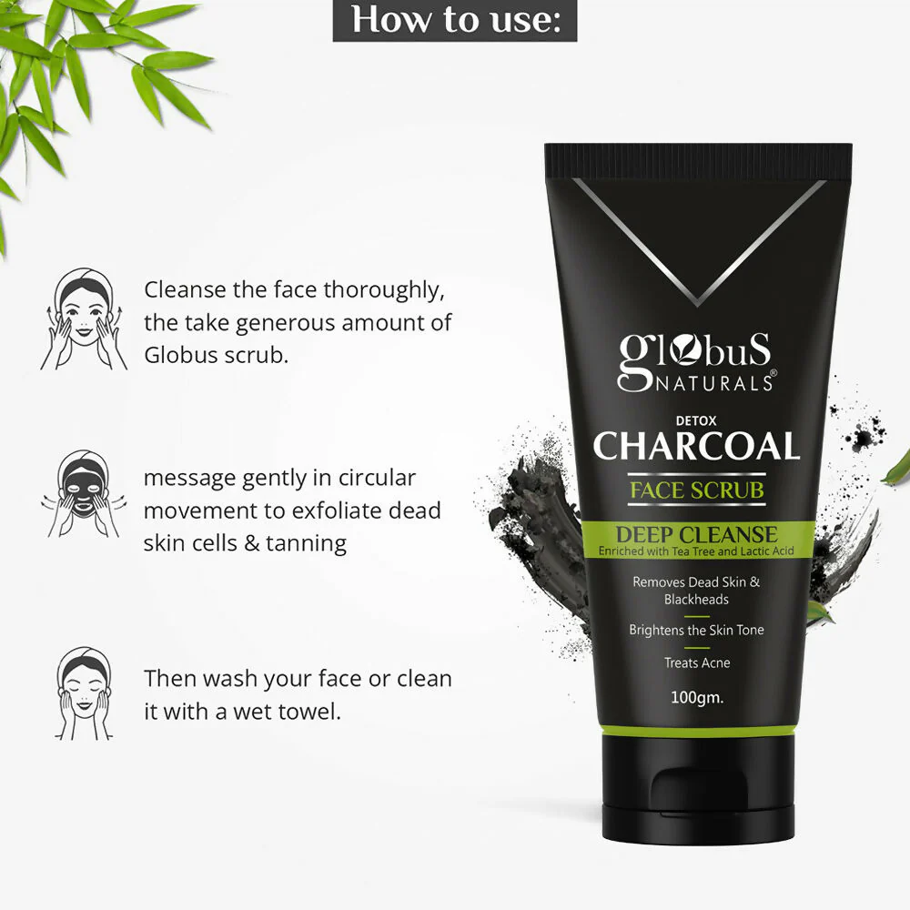 Globus Naturals Charcoal Scrub - Image 8