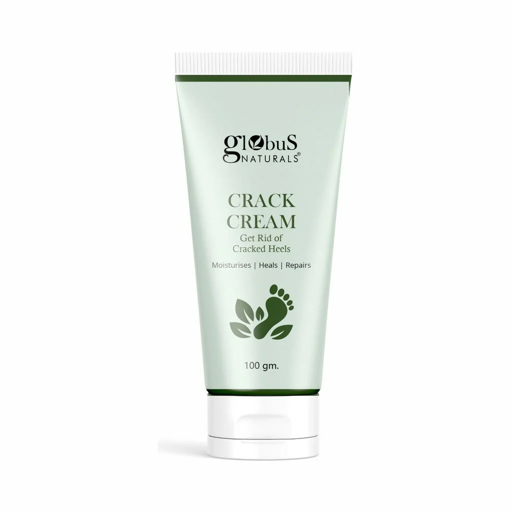 Globus Naturals Crack Cream for Dry & Cracked Heels & Feet