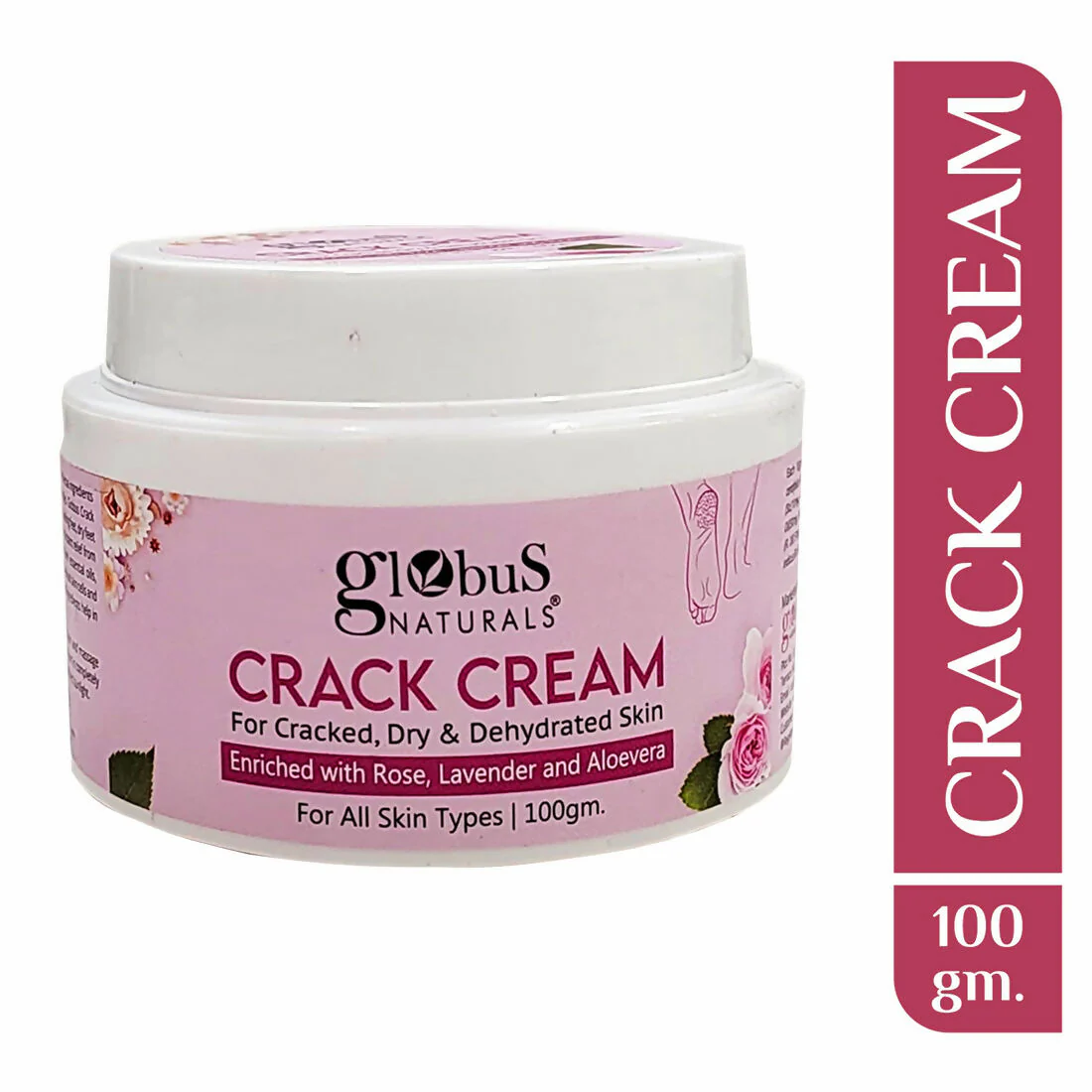 Globus Naturals Crack Cream Rose - Image 2