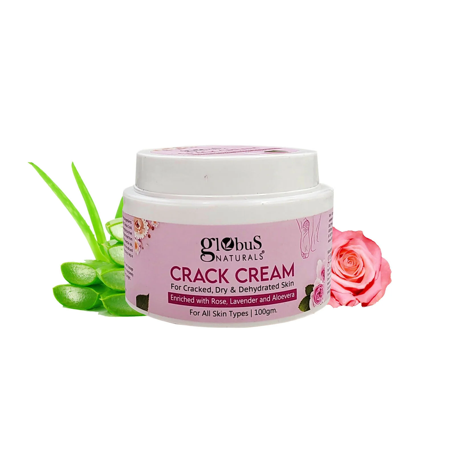 Globus Naturals Crack Cream Rose - Image 3
