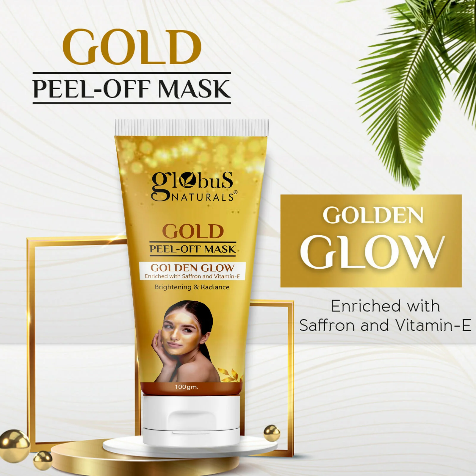 Globus Naturals Gold Peel Off Mask - Image 3