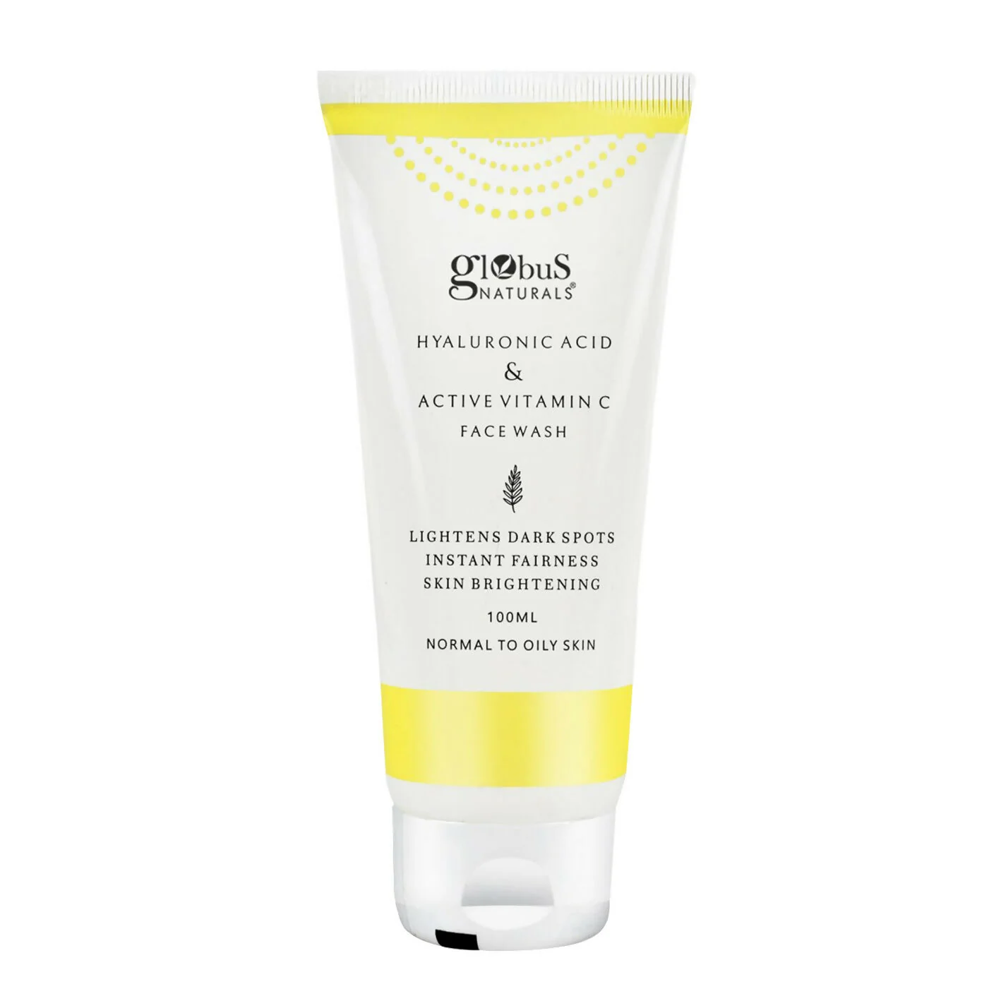 Globus Naturals Hyaluronic Acid & Vitamin C Face Wash