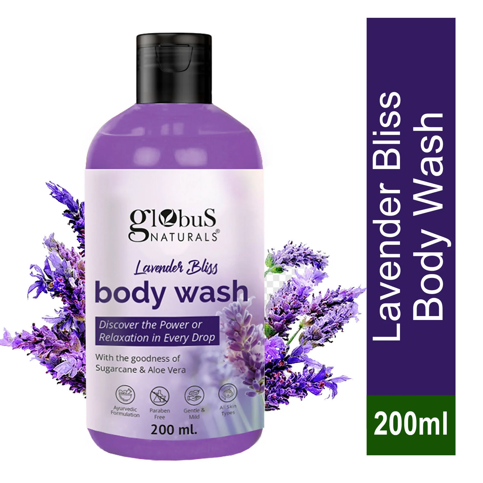 Globus Naturals Lavender Body Wash - Image 10