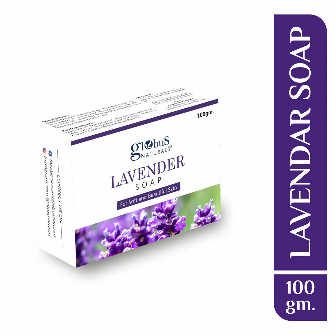 Globus Naturals Lavender Soap - Image 2