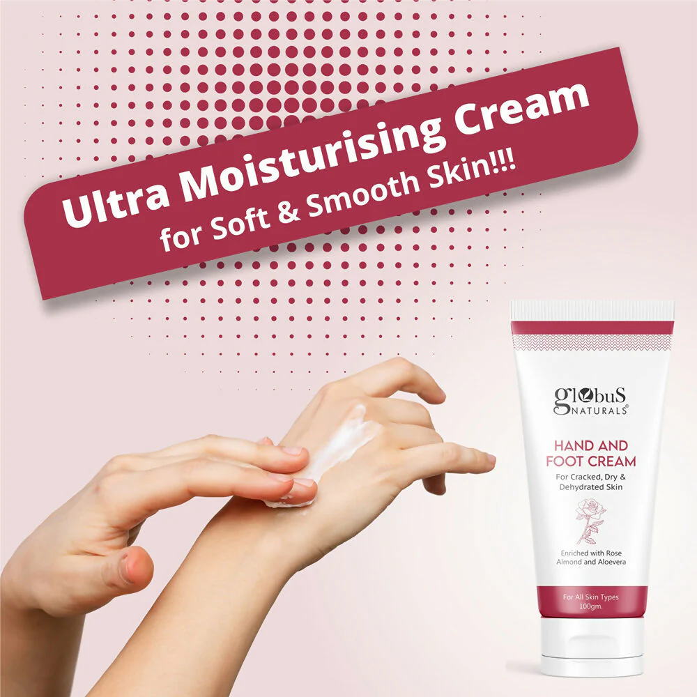 Globus Naturals Nourishing Hand & Foot Cream, On The Go Hydration - Image 6
