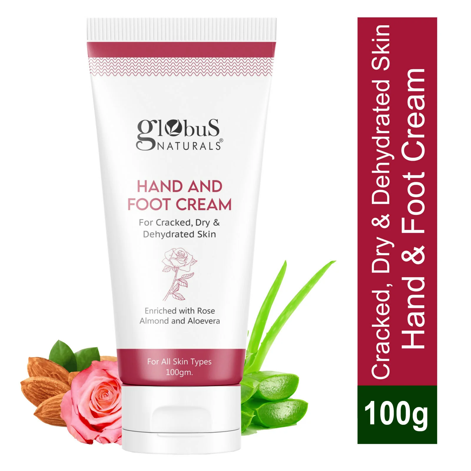 Globus Naturals Nourishing Hand & Foot Cream, On The Go Hydration - Image 8