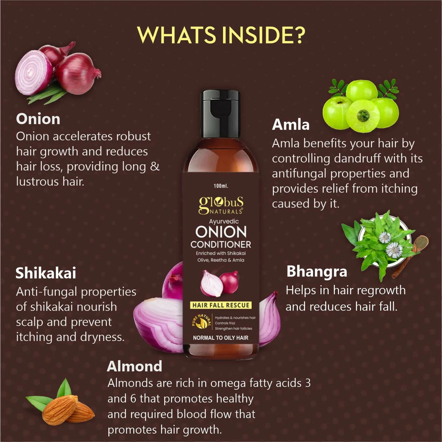 Globus Naturals Onion Conditioner AMBER - Image 4