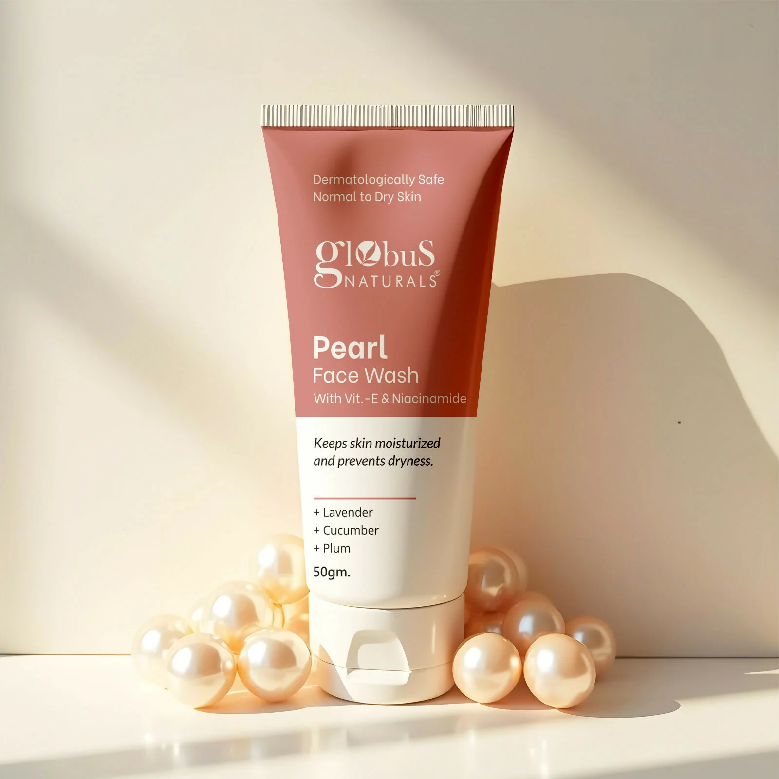Globus Naturals Pearl Face Wash with Vitamin-E & Niacinamide - Image 6