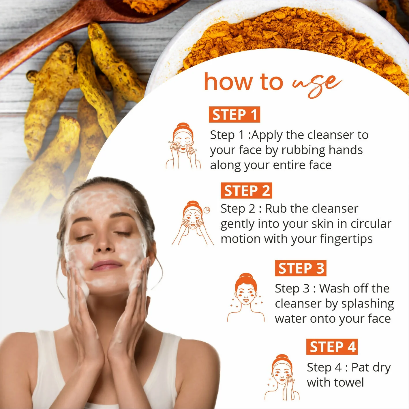 Globus Naturals Pure Glow Ubtan Face Wash - Image 8