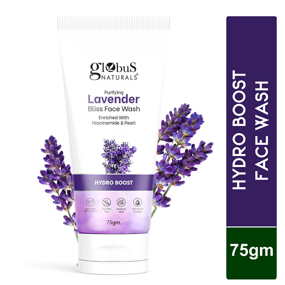 Globus Naturals Purifying Lavender Face Wash - Image 2