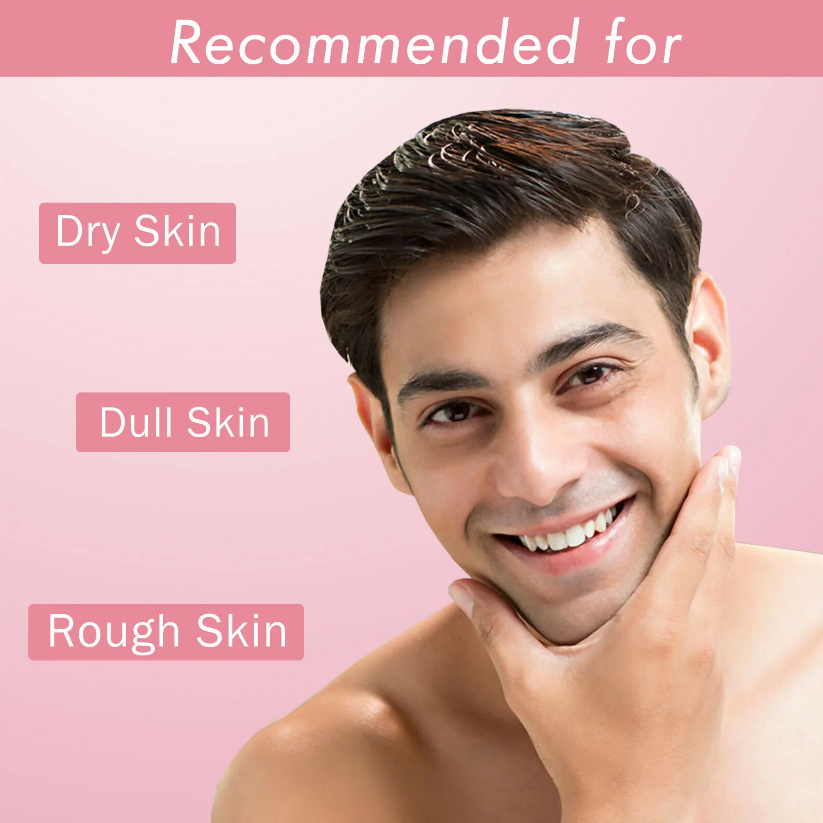 Globus Naturals Rice & Sugar Revival Face Scrub, For Korean Glass Skin - Image 4